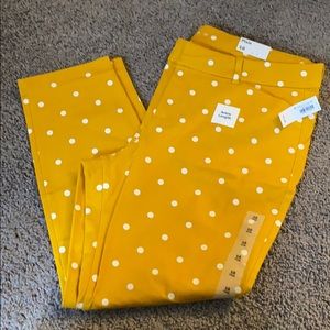 Old navy polka dot jeans size 16